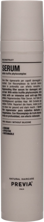 Previa Natural Haircare White Truffle Serum odbudowujące do włosów zniszczonych 50ml