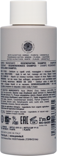 Previa Reconstruct Filling Shampoo Szampon Wypełniający do Włosów Zniszczonych 100 ml Regeneracja i Odbudowa