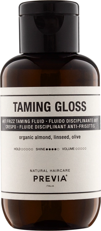 Previa Style&amp;Finish Taming Gloss Dyscyplinujący Połysk do Włosów 100 ml Wygładzenie i Kontrola Puszenia