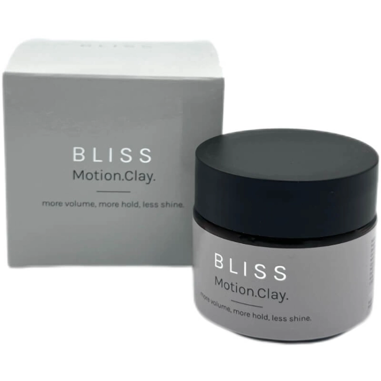 Bliss Motion Clay Matowa Glinka do Włosów 51g Mocne Utrwalenie i Naturalne Wykończenie