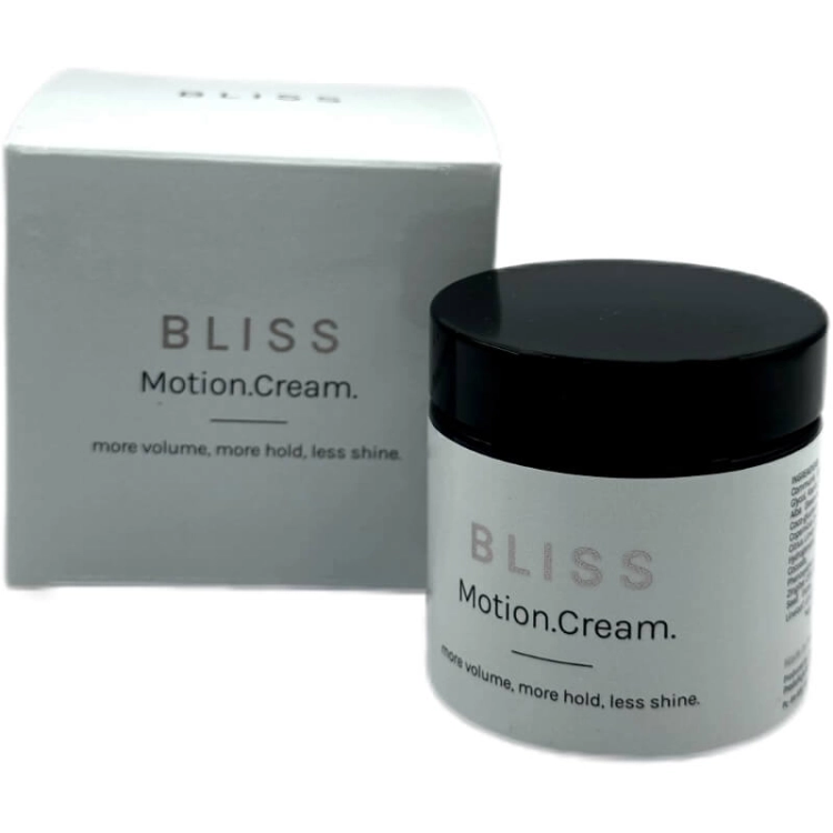 Bliss Motion Cream Matowy Krem do Włosów 60g -  Elastyczne Utrwalenie i Naturalna Stylizacja