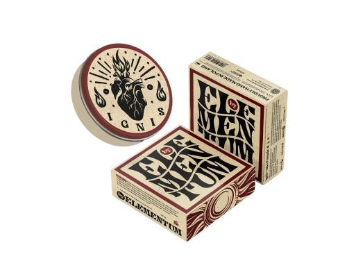 By Elementum Ignis Wax Pomade Woskowa Pomada do Włosów 100 ml Mocny Chwyt i Połysk