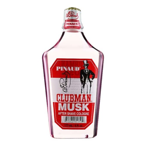 Clubman Musk After Shave Cologne Woda Kolońska po Goleniu 177 ml Odświeżenie i Klasyczny Zapach
