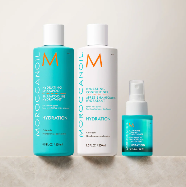 Moroccanoil Spring Hydration Set Zestaw Nawilżający do Włosów Suchych
