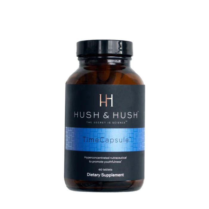 Hush &amp; Hush TimeCapsule Suplement Antyoksydacyjny Anti-Aging Ochrona i Regeneracja 60 kapsułek