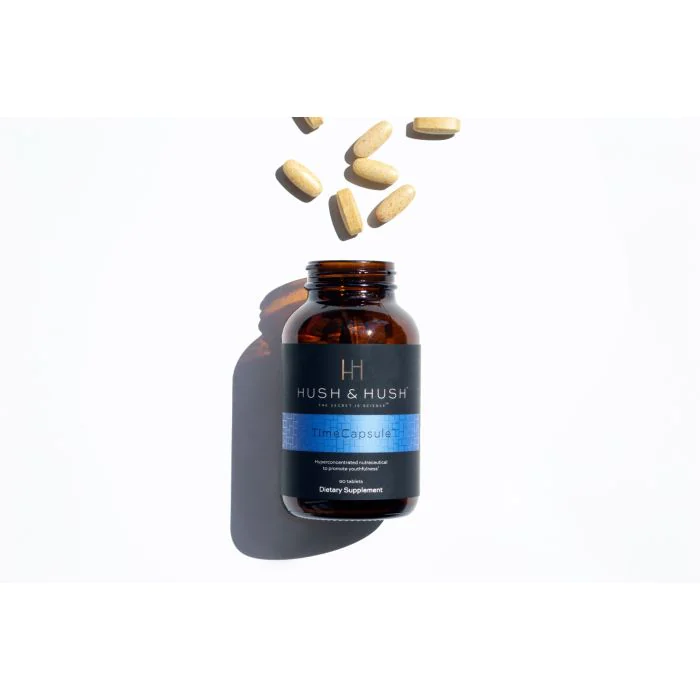 Hush &amp; Hush TimeCapsule Suplement Antyoksydacyjny Anti-Aging Ochrona i Regeneracja 60 kapsułek