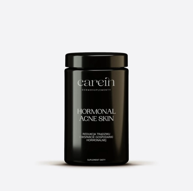 Carein Hormonal Skin 120 kaps. – kuracja 30 dni dla skóry z niedoskonałościami hormonalnymi