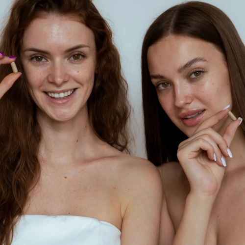 Carein Acne Skin + Redness Skin ZESTAW Na trądzik różowaty 120 kaps + 60 kaps