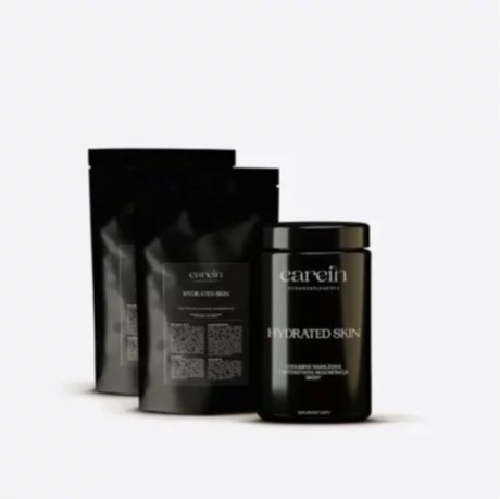 Carein Hydrated Skin 90 Days ZESTAW Kuracja 90 dni: Nawilżenie i odbudowa bariery skórnej 90 kaps + Uzupełnienie x 2/ 270 kaps