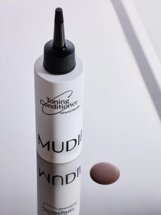 MUDII Toning Conditioner Caramel Blonde 125 ml – Odżywka Tonująca do Włosów Blond