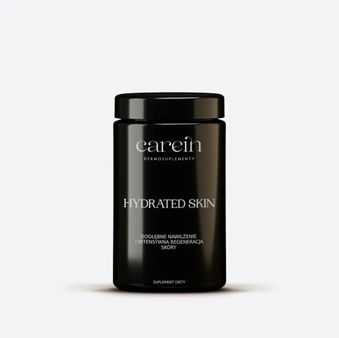 Carein Hydrated Skin Kuracja 30 dni Nawilżenie i odbudowa bariery skórnej 90 kaps.