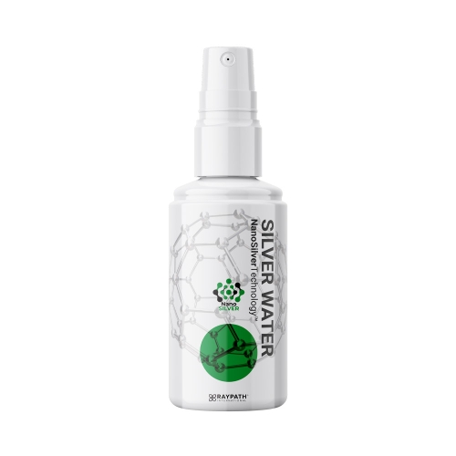 Raypath Woda z Mikrosrebrem 50 ml do Codziennej Pielęgnacji Skóry