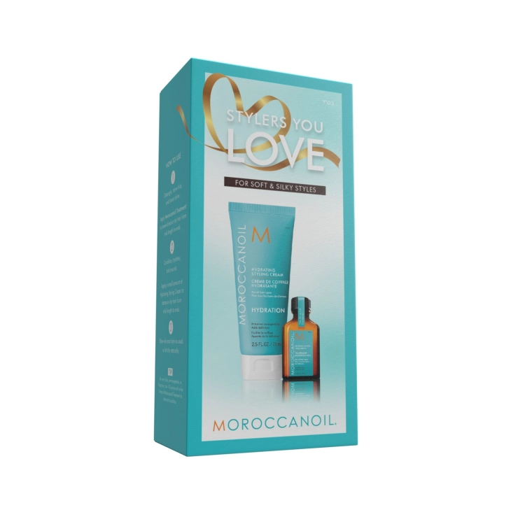 Moroccanoil Stylers You Love Duo Mini Zestaw Nawilżający do Włosów Suchych