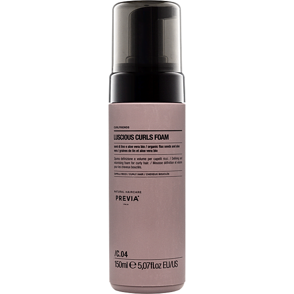 Previa Curl Friends C.04 Curl Definer Pianka Zwiększająca Objętość Włosów 150 ml