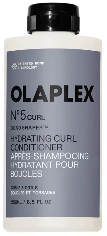 OLAPLEX N°5Curl Bond Shaper Hydrating Curl Conditioner – Nawilżająca Odżywka Odbudowująca do Włosów Kręconych, Falowanych i Afro 250ml