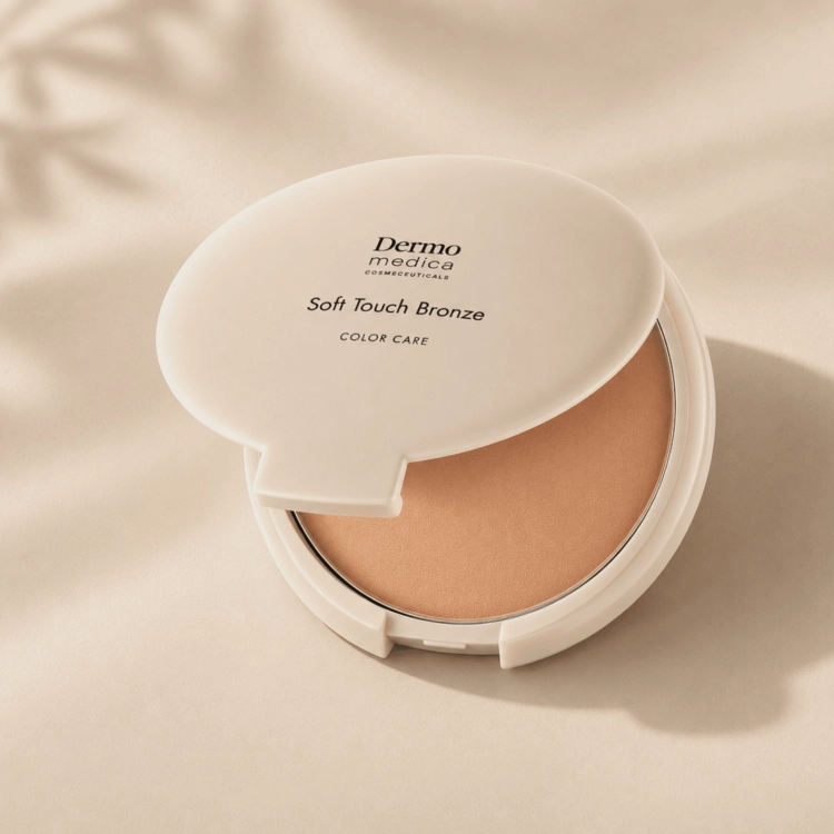 Dermomedica Soft Touch Bronze 14,8g – Jedwabisty Pudrowy Bronzer Modelujący