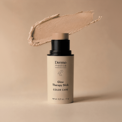 Dermomedica Glow Therapy Stick 6g – Kremowy Rozświetlacz w Sztyfcie z Pielęgnacją