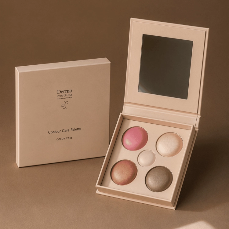Dermomedica Contour Care Palette – Wielofunkcyjna Paleta do Konturowania Twarzy i Makijażu Oka