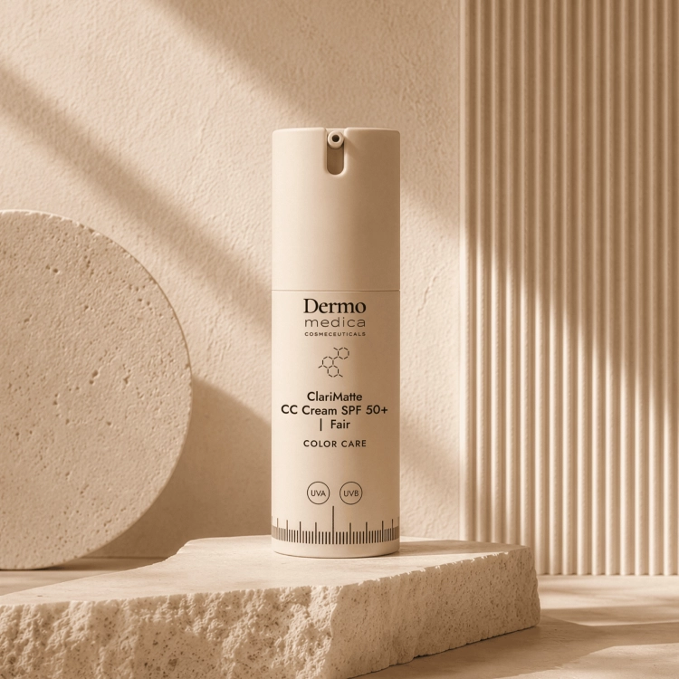 Dermomedica ClariMatte CC Cream SPF 50 Fair 30ml – Matujący Krem Korygujący z Wysoką Ochroną