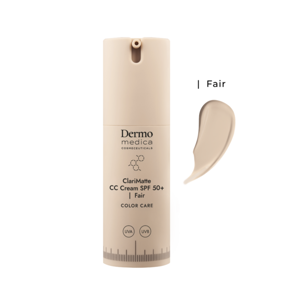 Dermomedica ClariMatte CC Cream SPF 50 Fair 30ml – Matujący Krem Korygujący z Wysoką Ochroną