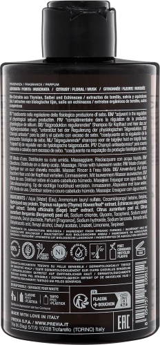 PREVIA  Extra Life E6.02 Szampon seboregulujący do tłustej skóry głowy 350ml