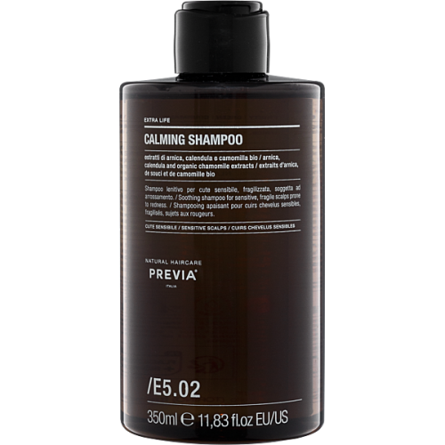 PREVIA natural haircare Extra Life E5.02 Kojący szampon do wrażliwej skóry głowy 350ml