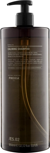 PREVIA natural haircare Extra Life E5.02 Kojący szampon do wrażliwej skóry głowy 950ml