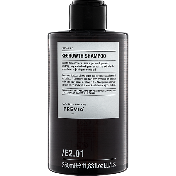 PREVIA natural haircare Extra Life E2.01 Szampon przeciw wypadaniu włosów 350ml