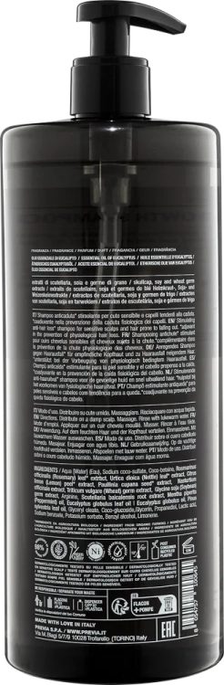 PREVIA natural haircare Extra Life E2.01 Szampon przeciw wypadaniu włosów 950ml