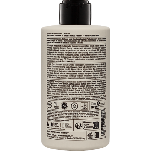 PREVIA natural haircare E1.01 Energy Szampon 340 ml
