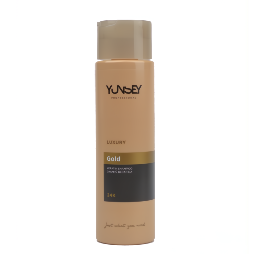 YUNSEY Professional Luxury Gold 24K Szampon Odbudowujący z Keratyną 300ml