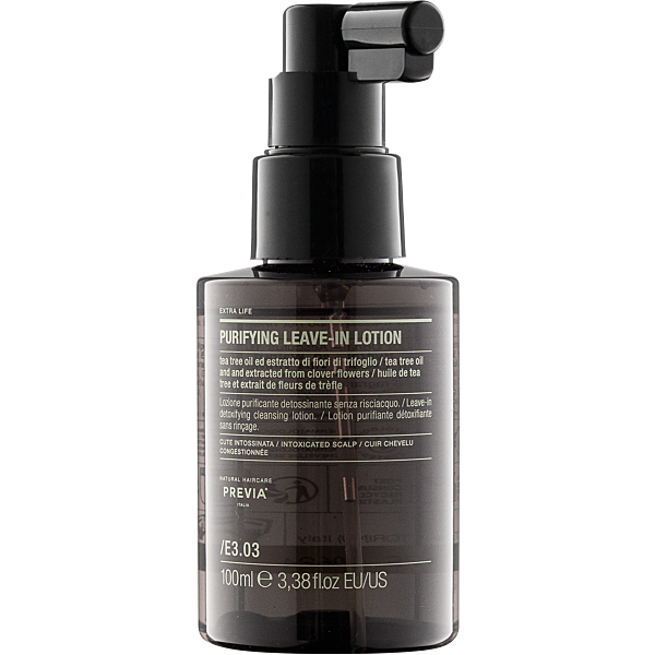 PREVIA Natural Haircare E3.03 Purifying Detox Lotion – Oczyszczający lotion bez spłukiwania do skóry głowy 100ml