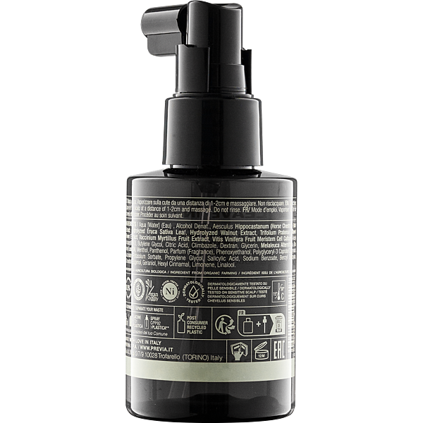 PREVIA Natural Haircare E3.03 Purifying Detox Lotion – Oczyszczający lotion bez spłukiwania do skóry głowy 100ml