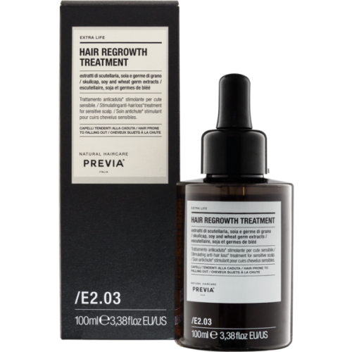 PREVIA Natural Haircare E2.03 Stymulująca kuracja przeciw wypadaniu włosów 100ml