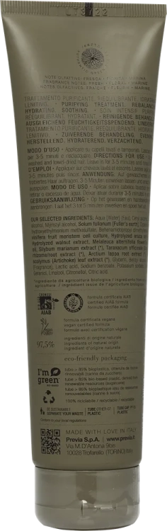 PREVIA Natural Haircare Purifying – Kuracja oczyszczająca włosy i skórę głowy 150ml