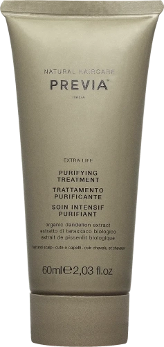 PREVIA Natural Haircare Purifying – Kuracja oczyszczająca włosy i skórę głowy 60ml