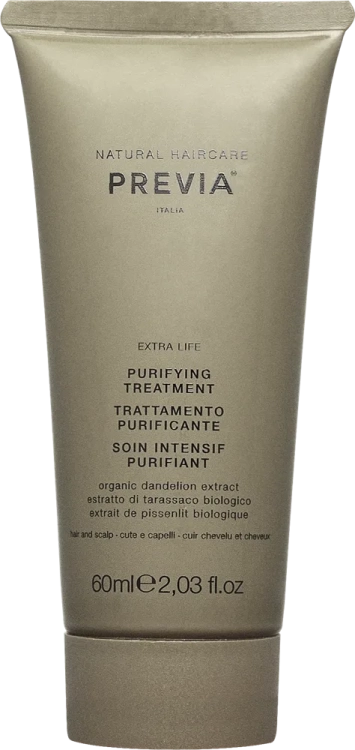 PREVIA Natural Haircare Purifying – Kuracja oczyszczająca włosy i skórę głowy 60ml