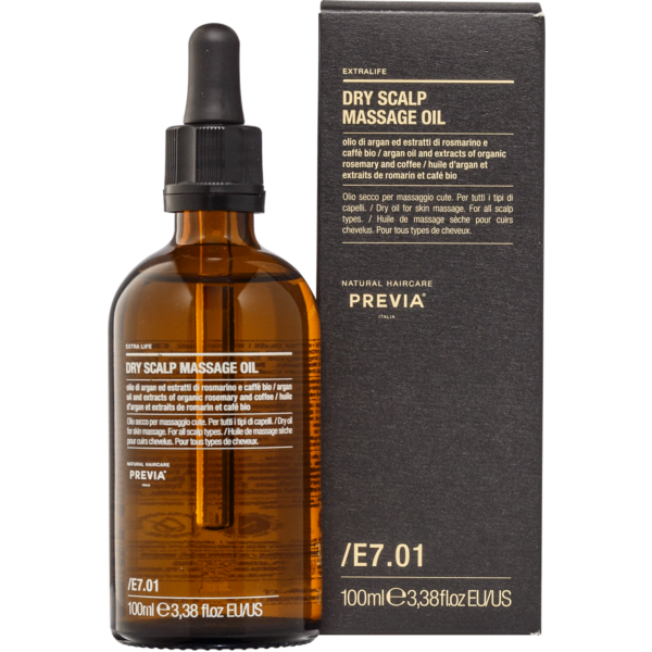 PREVIA Natural Haircare E7.01 Olejek do masażu skóry głowy 100ml