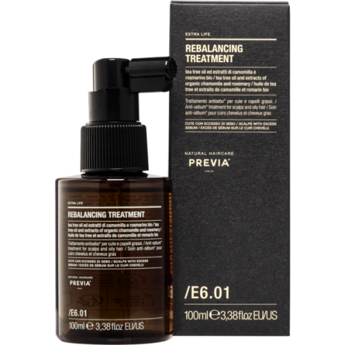 PREVIA Natural Haircare E6.01 Pielęgnacja seboregulująca do tłustej skóry głowy 100ml