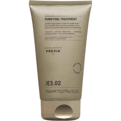 PREVIA Natural Haircare E3.02 Purifying Detox Treatment – Kuracja-detoks oczyszczająca 150ml