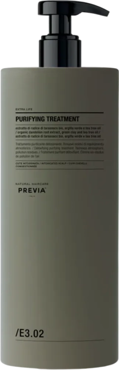 PREVIA Natural Haircare E3.02 Purifying Detox Treatment – Kuracja-detoks oczyszczająca 1000ml