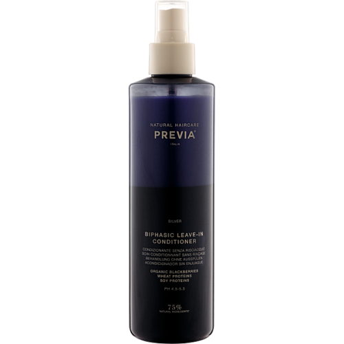 PREVIA BLACKBERRY Odżywka dwufazowa Srebrny Połysk – bez spłukiwania 200ml