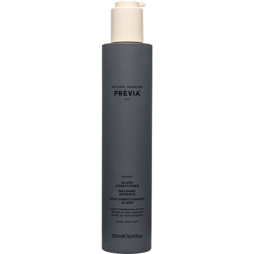 PREVIA BLACKBERRY Odżywka Srebrny Połysk – do włosów blond i siwych 250ml