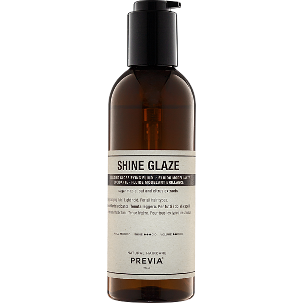 PREVIA Style &amp; Finish Luminous Shine Glaze 200 ml – fluid nabłyszczający do włosów