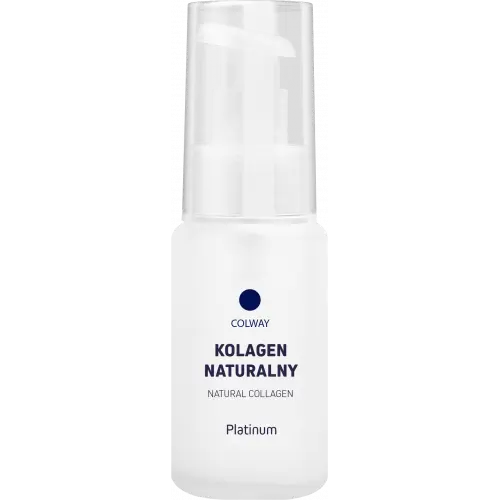 COLWAY Kolagen Naturalny Platinum 50 ml – aktywny kolagen do twarzy, szyi i dekoltu