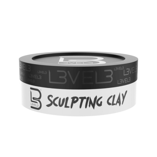L3VEL3 Sculpting Clay 150 ml – matowa glinka do włosów o mocnym utrwaleniu