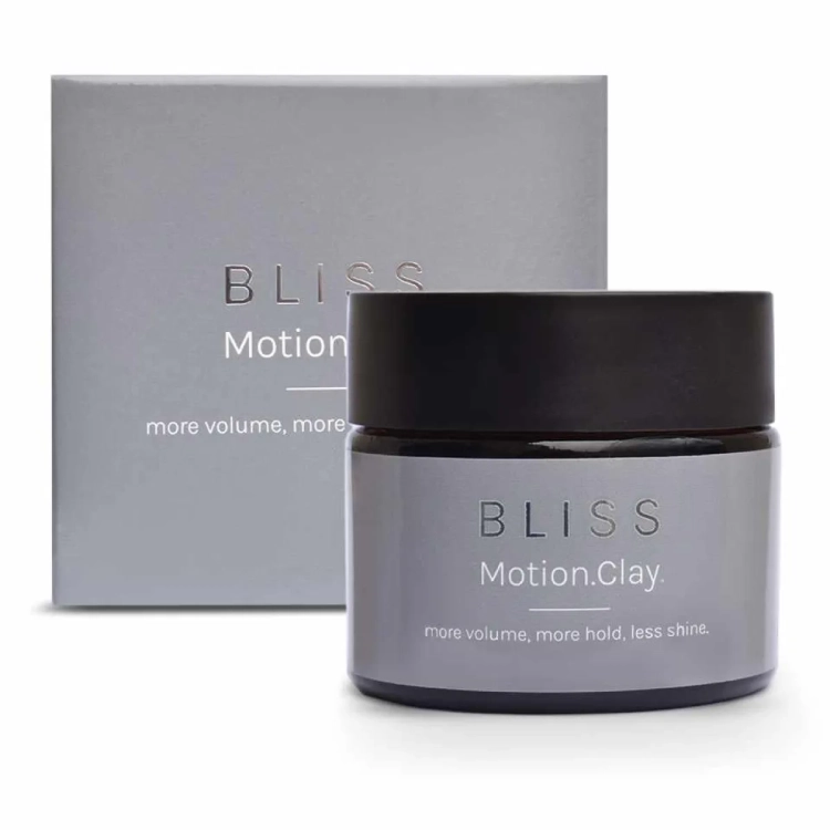 Bliss Motion Clay Matowa Glinka do Włosów 51g Mocne Utrwalenie i Naturalne Wykończenie