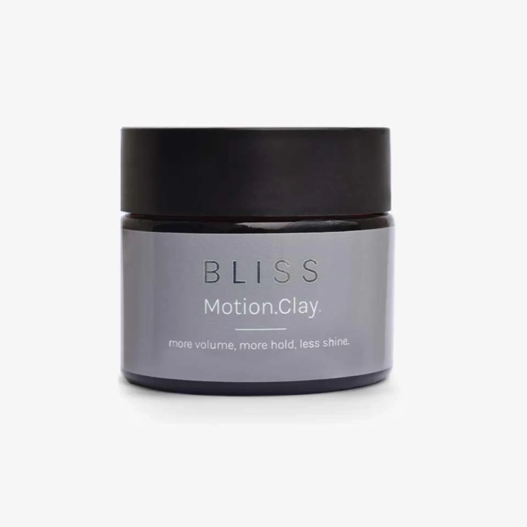 Bliss Motion Clay Matowa Glinka do Włosów 51g Mocne Utrwalenie i Naturalne Wykończenie