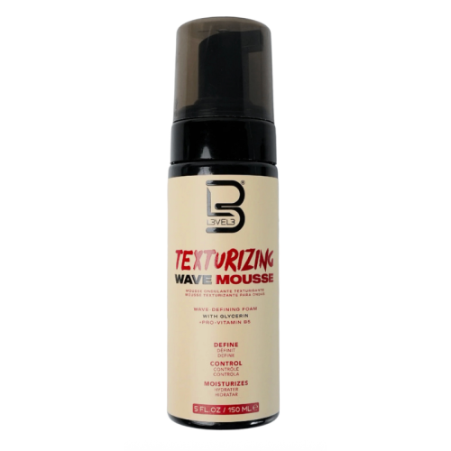 L3VEL3 Texturizing Wave Mousse 150 ml – pianka teksturyzująca do fal i loków