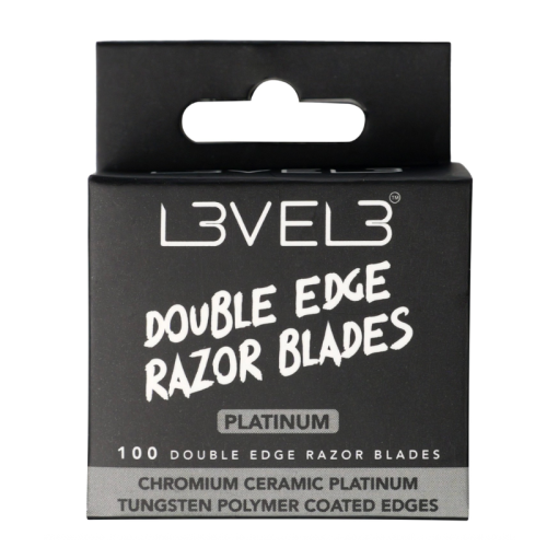 L3VEL3 Double Edge 100 szt. – profesjonalne ostrza do golenia